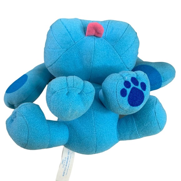 Nick Jr. Vintage 1997 TYCO 7" Plush Blue's Clues Dog Collectible POSE A BLUE - Picture 6 of 7
